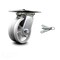 Service Caster 5 Inch Heavy Duty V Groove Semi Steel Caster with Roller Bearing and Swivel Lock SCC-35S520-VGR-BSL - alternate 1